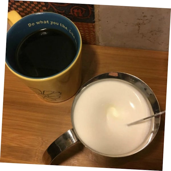 1 Sæt Elektrisk Mælkeskummer Æg Bærbar Mælkeskummer Mini Mixer Æg Maker Automatisk Mælkeskum Maker Blender Bærbar Elektrisk