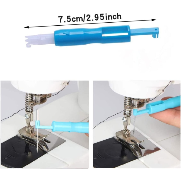 3 delar nålinförare automatisk nålträdare nålträdverktyg för symaskin