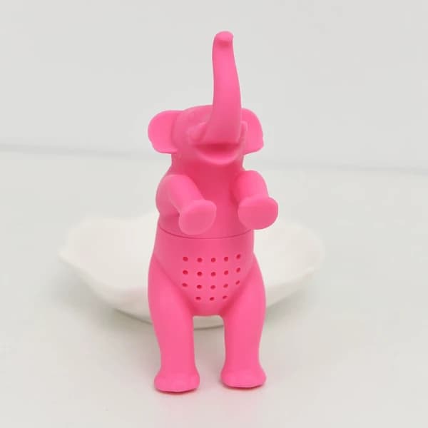 HA~1 stk. Sød Elefant Te-si, Silikone Te-si