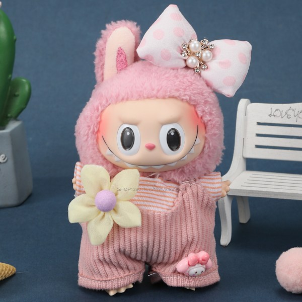 [HH]Labubu Kläder Variation av Stilar Byxor Kjol Hatt Rem Byxor Tillverkare Hög Kvalitet Dolls not included Labu - 17