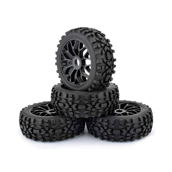 4 kpl 118mm 1/8 Rc maastoajoneuvon renkaat pyörä 17mm kuusiokoloavain Arrma Redcat Team Vrx Wr8 Hobao
