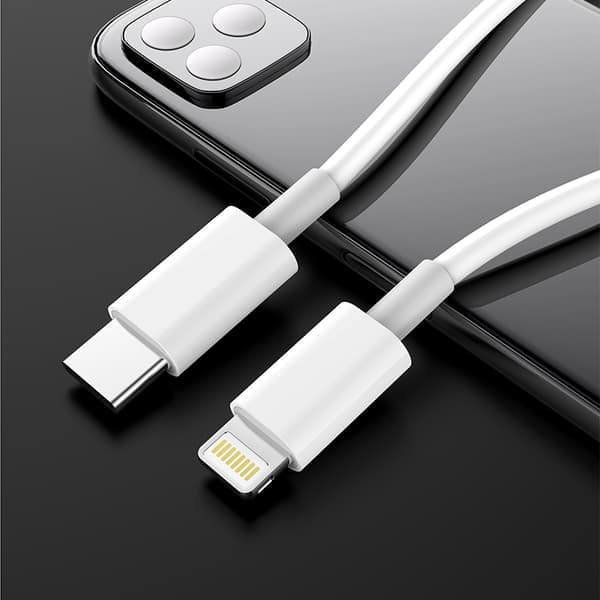 USB-C til Lightning PD hurtigopladningskabel til iPhone