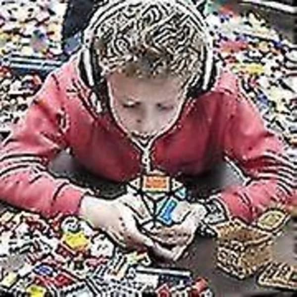 HA~3x3 Intelligence Svart Bas Speed Puzzle Skewb Twisty Mag Cube