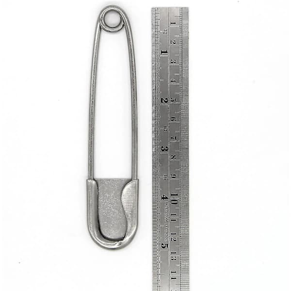 10-pack extra stora säkerhetsnålar super heavy duty jumbo 5 \"-mxbc