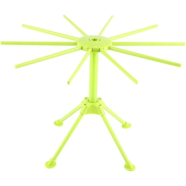 Spaghetti Pasta Dryer Drying Rack Foldable Drying Rack Kitchen Grid Drying Tool (green)