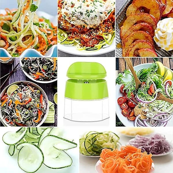 Vegetabilsk Spaghetti Grøntsagsfræser Spaghetti Grøntsagsspiral Grøntsagsriver