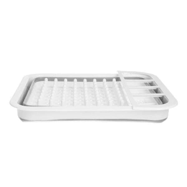 Foldable Dish Rack with Smart Drainage - Caravan Rack Multicolor