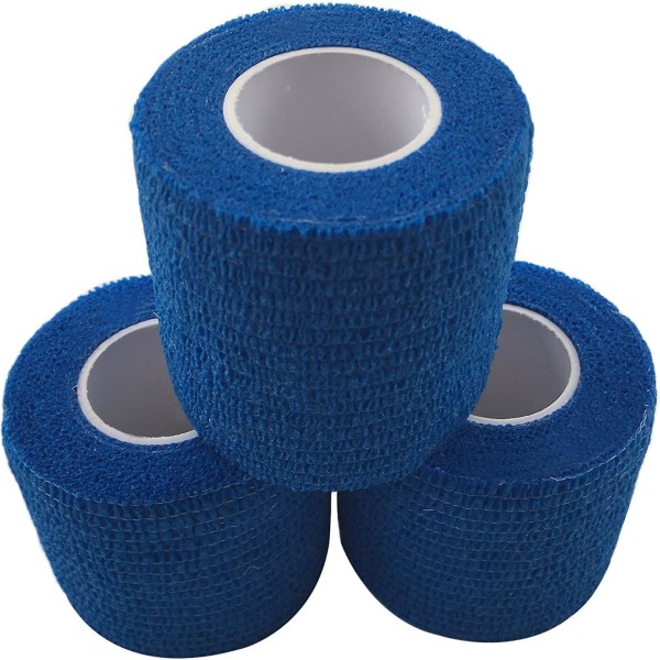 Grip Tape - Hockey, Baseball, Lacrosse, Anything You Need a Better Grip on - 2 inch by 15 feet (3 Pack)