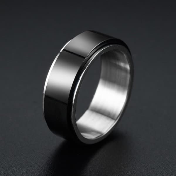 Ringar Rostfritt Stål 6-pack Flerfärgad 24 mm