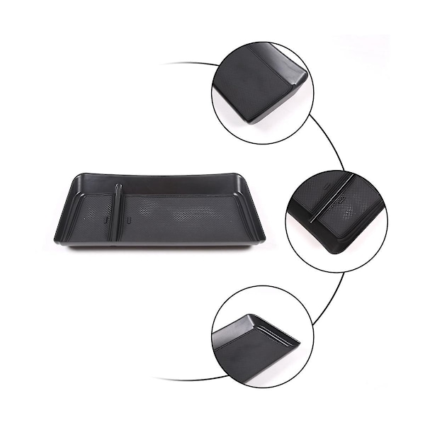 För Range Sport 2023 Center Console Armrest Box Under Storage Box Organizer Tray Tillbehör