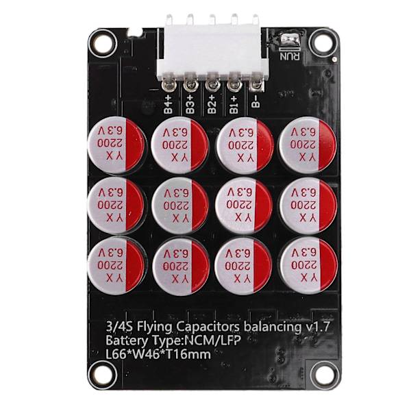 3x 4s 5a Helgrupp Balancer Aktiv Bms-kort Litium Lipo Lifepo4 Batteriutjämnare Energitransf