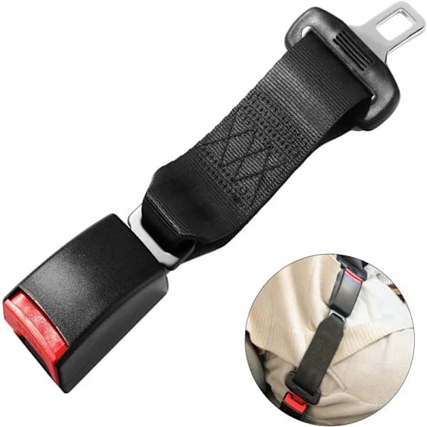 HA~Universal Bilfäste i Polyester med Mjukt Vadderat Överdrag 23CM