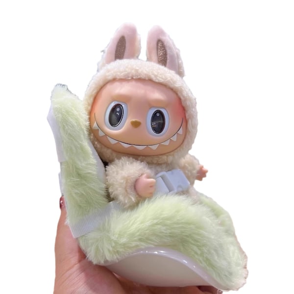 [HH] 17cm Labubu Monsters Kläder för Labubu Docka Labubu Bilsäkerhetssäte 17cm 1