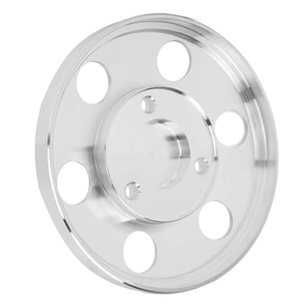 Luftkonditionering AC Kopplingskåpa Kit Metall Hög Hållfasthet 8847 för Sanden 508 Kompressor Silver []