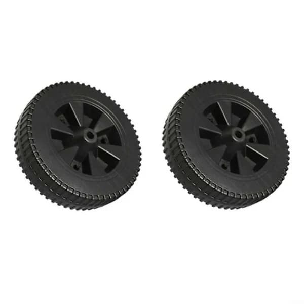 Sett med 2 erstatningshjul i plast for 175 mm grill