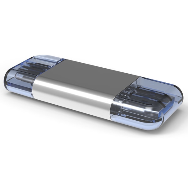 USB-C till NM Nano-minneskort och Micro SD TF-kortläsare för Huawei Phone  56.2*22*9.45mm Silver 8e3e | Fyndiq