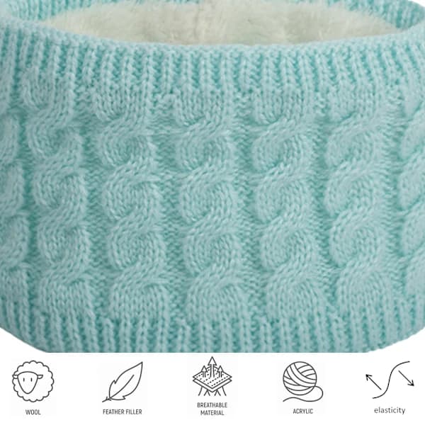 Barns vintervarma accessoarer ny stickad halsduk för 0-2 år gamla bebisar style4