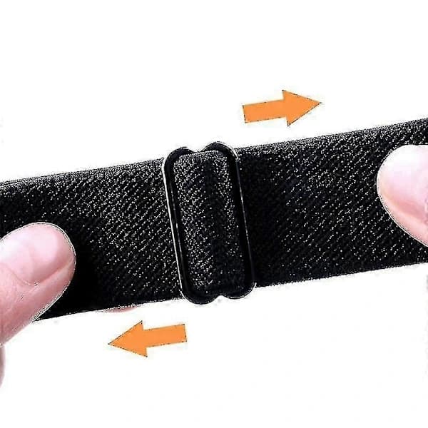 HA~Justerbart elastisk nylon urrem til Redmi Band 2, åndbart smartur armbånd vinrød