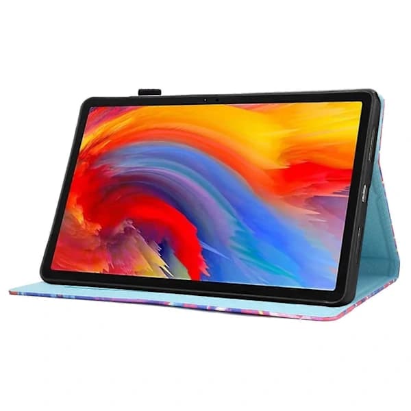 Tablet-etui til Lenovo Tab M11/Xiaoxin Pad 11 2024 Mønstertryk PU Læder Stå Tablet Beskyttelse