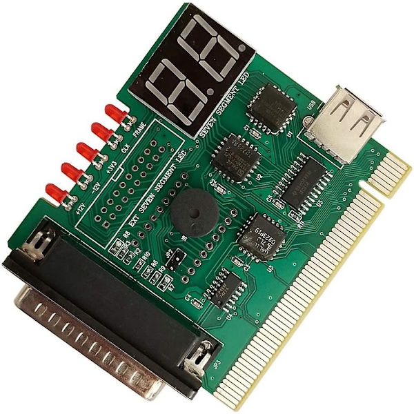 Usb Pci Pc Motherboard Diagnostic Analyzer Post Card Med 2 Cifret Fejl Kode Display Til Bærbar Pc