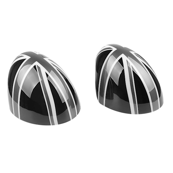 Car Door Side Mirror Cover Caps For Mini Cooper Hardtop F54 F55 F56 F57 F60 Series Black&gray Uk Fl