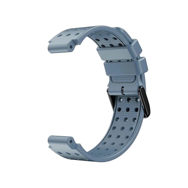 HA~Armbånd til Garmin Approach S20 Monokromt Armbåndsur, Silikone Erstatningsarmbånd til Garmin Approach S20 grå