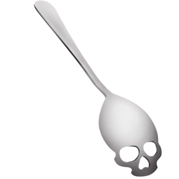 Skull Sugar Spoon 304 Stainless Steel Tea Spoon, Coffee and Tea Stirring Spoon, Strong and Durable, Spoon Safe and Durable