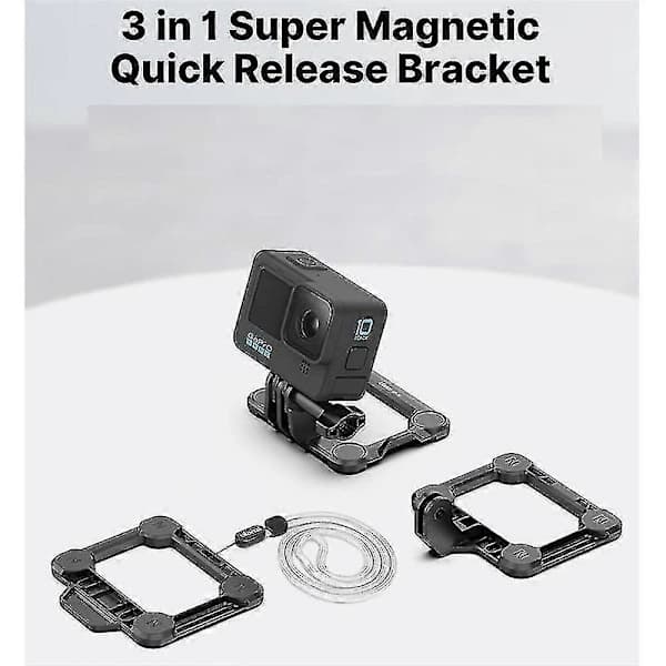 HA~Ulanzi Gp-16 3-i-1 Hurtigmontering til Actionkamera til Gopro 10