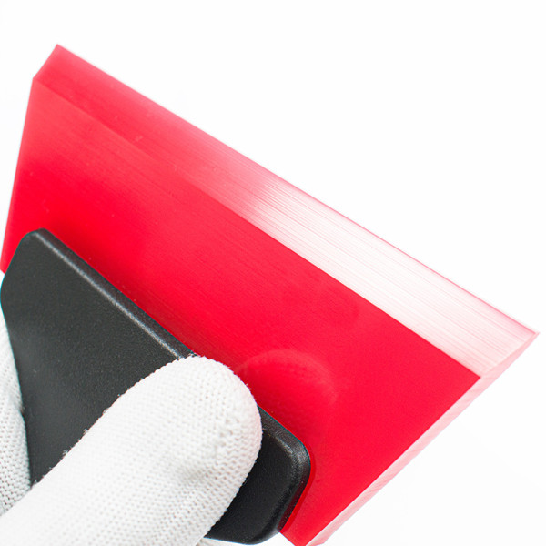 Skärmskyddsapplikator - 1 stycke, 14x17x3cm, plastmaterial, svart + röd
