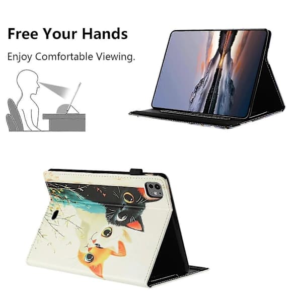 HA~Kompatibelt med iPad Pro 11 (2024) Tablet Cover