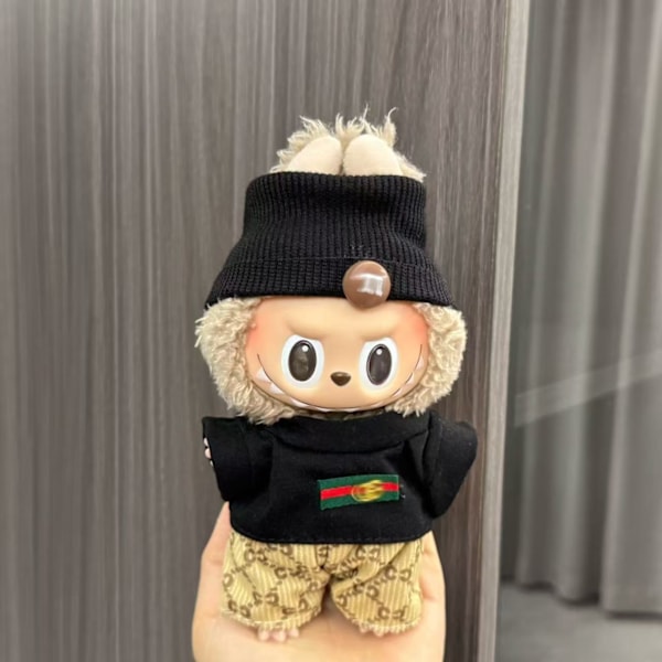 [HH] 17cm Labubu Kläder och Accessoarer Endast Designer, Dockor Ingår Ej, Labubus Original Klädset för La Bubu Docka for 17cm doll CN35