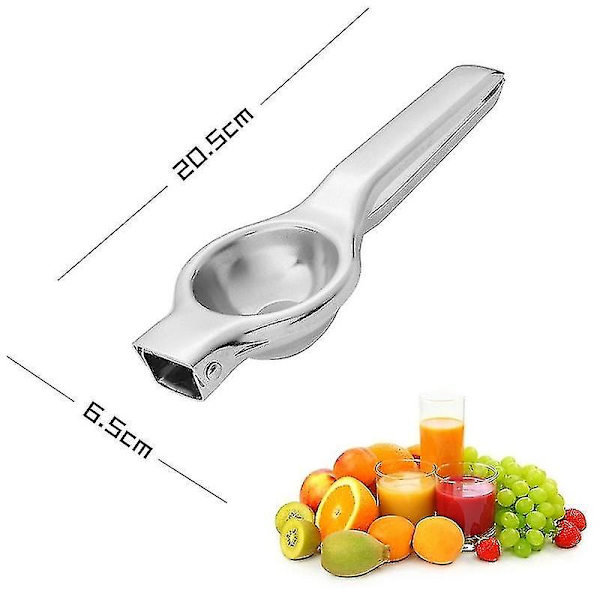 Citruspresser Manuel Juicer Rustfrit Stål Metalpresser Juicer Til Frugt Appelsin Citron Sinaasappel Køkkenredskab Tilbehør
