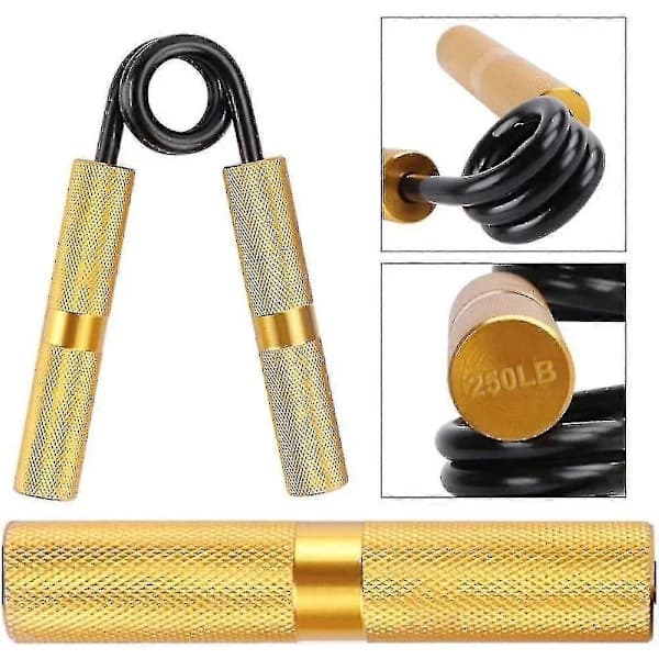HA~1 stk. Håndgripsett, tunga Grips, Grip Strength Trainer rød 300LBS