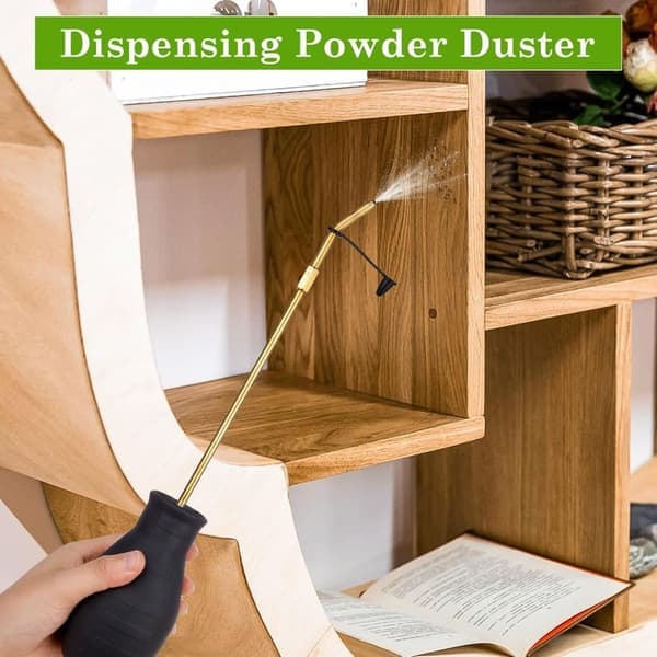 Spreder til Diatoméjord – Pulversprøjte / Duster Sprayer til Have & Hjem, Perfekt til Økologisk Dyrkning
