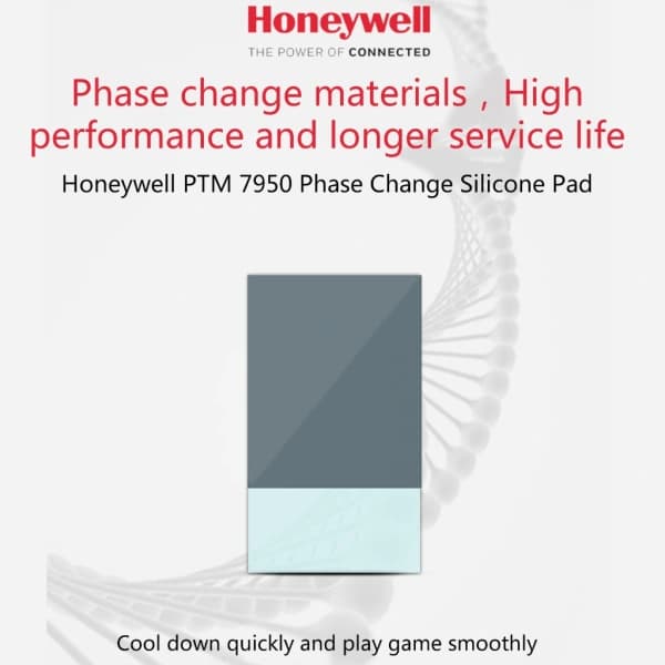 HA-Honeywell PTM7950 Faseendring Silikon Pad Materiale Bærbar CPU GPU Silikonfett Pad A