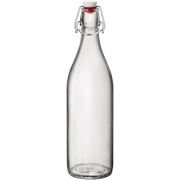 HA~Giara transparent flaske - 1 liter - 31,5*8,7 cm