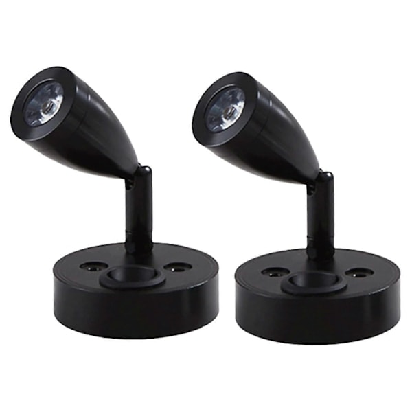 /HA/2 Stk. LED Læselamper Spotlight 12V Dæmpbar Kontakt Væg Sengelampe Indvendig Lampe Autocamper 6000K Hvid til Autocamper