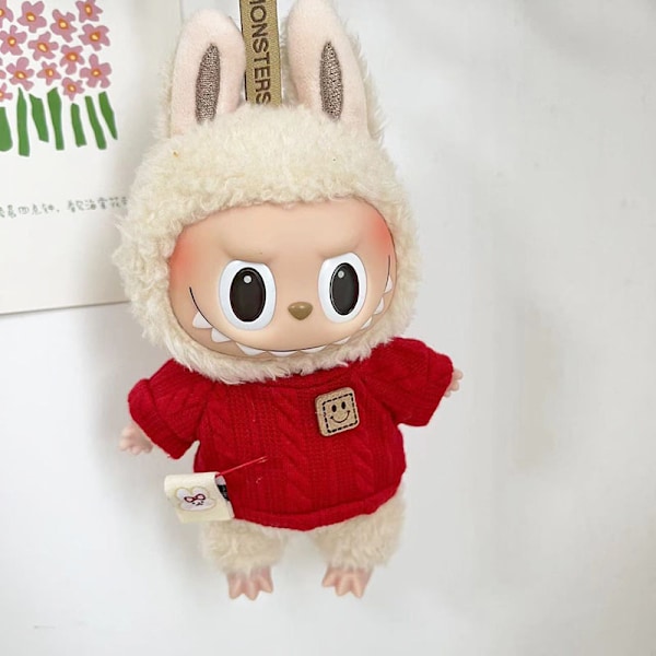[HH] Kawaii Kläder Outfit Tillbehör för Kpop Labubu Idol Dockor Overall Set Kläder 74