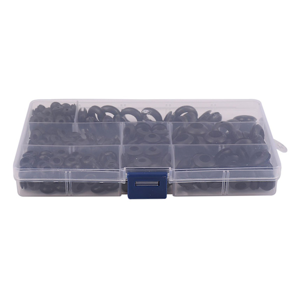 260 stk Gummipakning Assortert Ledningsrulle Ledning Pakning M3 / M4 / M5 / M6 / M8 / M10 / M12