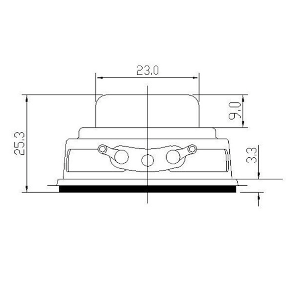 2 stk 1,5 tommers lydhøyttaler 4 5w 40mm Multimedia høyttaler DIY lyd mini høyttaler med festehull