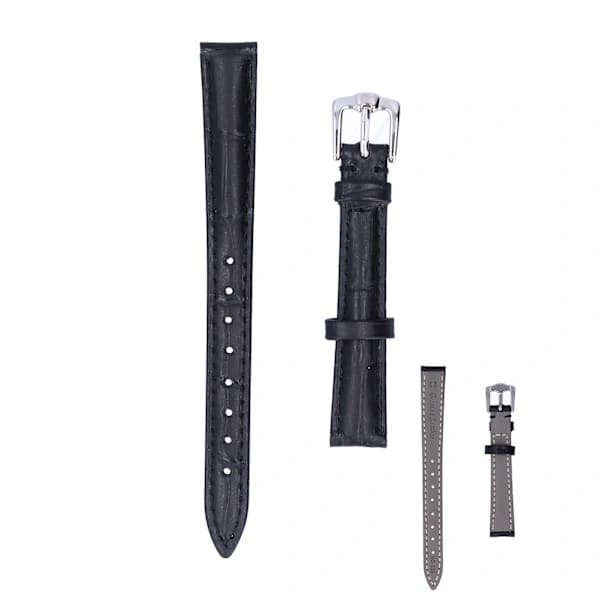 HA-Spænde Urrem Erstatning Unisex Urrem Reservedele Tilbehør Sort24mm / 0.94in