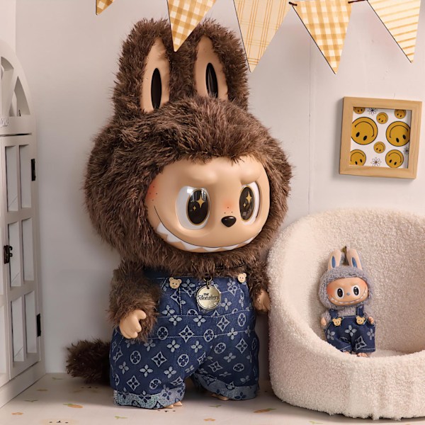 [HH] Zimomo 58cm Kläder Labubu Docka Kläder Popmart Zimomo Labubu Stor Storlek Designer Kläder Endast 58cm LLV clothes only