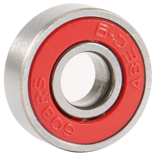 50 stk Abec-9 608 2rs Inline Roller Skate Wheel Bearing Rød Forseglede 8x22x7mm Akselhjul Lager Anti