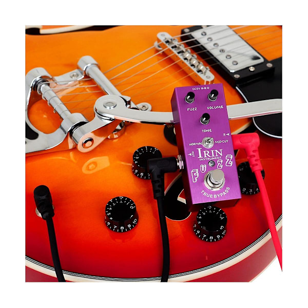 Gitar Effektor Elektrisk Gitar Fuzz Effektor Profesjonell Enkelt Blokk Liten Effektor