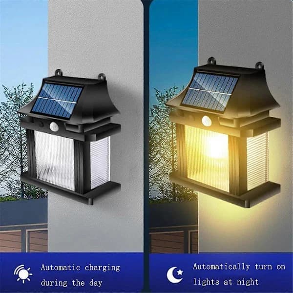 4 stk Solar Lights Utendørs LED Solcellelampe Hage Solcellelampe Sterk Vanntett Utendørs Sollys