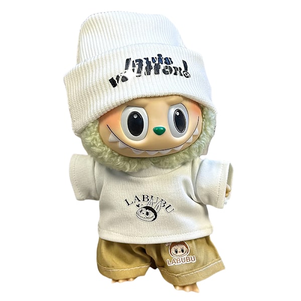[HH]Labubu Kläder Universal Sittande Stående Plyschdocka Designkläder Tillbehör Blind Box Labubu Kläder style 1