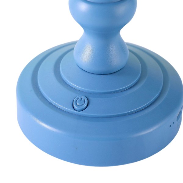 Liten skrivebordslampe Lotus skrivebordslampe USB oppladbar dimbar N