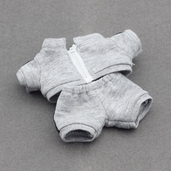 [HH] Dockklänning Outfit Kostym Byxor Dockkläder för Högkvalitativ Labubu Dockkläder Hoodies For 17cm dolls 2