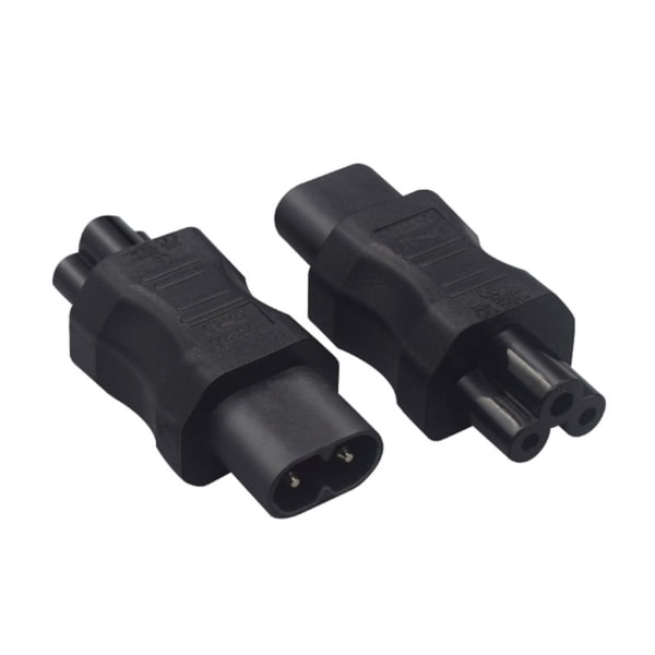 /HH/C7 til C8 lige adapter han til hun Adapter C7 til C8 adapter Kabeladapter C8 til C13/C8 til C15/C8 til C5 Kompakt- null - C8 til C5