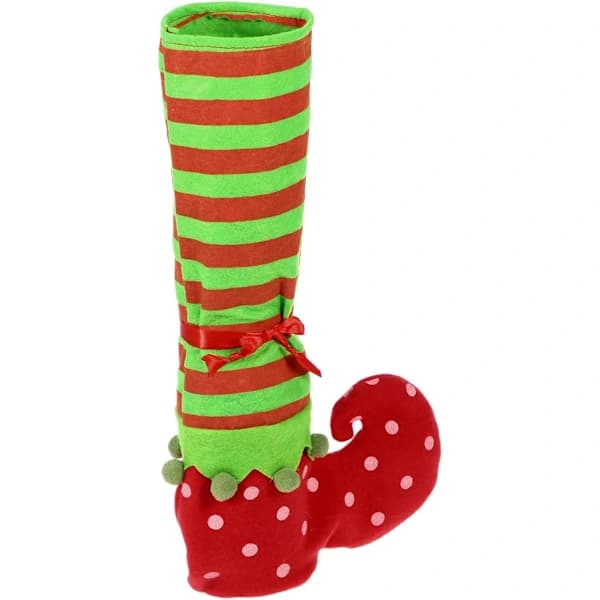 Tomte Strumpa Bordbensbeskyttere til Juledekoration 2 stk.